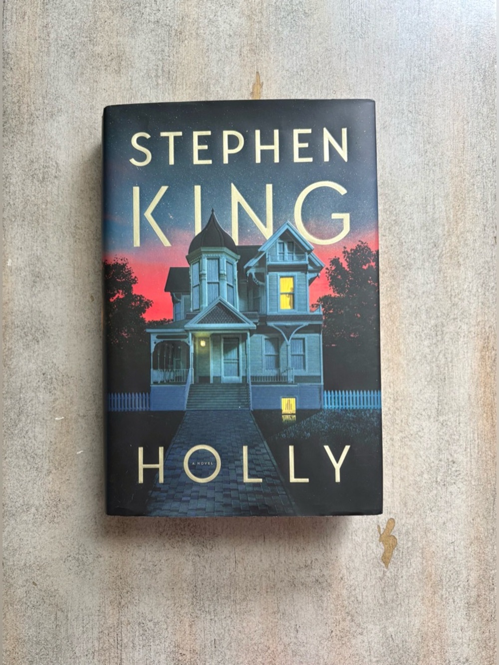Holly by Stephen King Hardcover Book